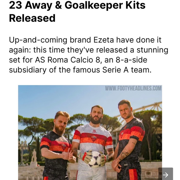 Roma soccer jersey limited edition - Picture 3 of 7